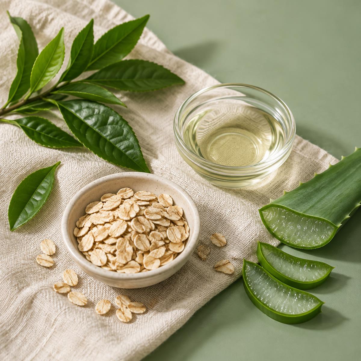 Ingredienti naturali usati nelle nostre formule